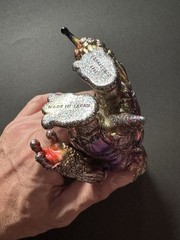 REALHEAD Mutant Chaos x Blobpus Gold Glitter Sofubi Figure Japan Rare