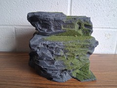 Custom Foam Stone/Rock Formation Diorama Set for Action Figures 1:12 Scale