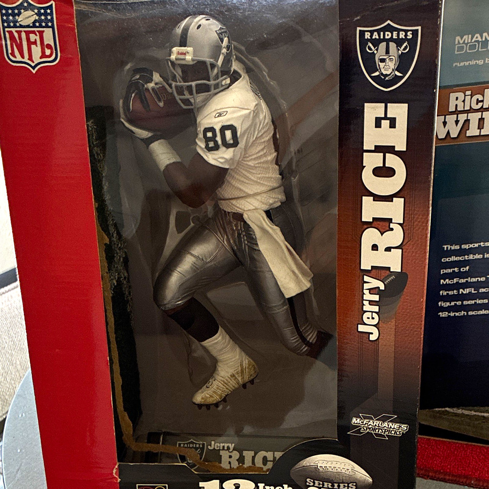 McFarlane Toys NFL Jerry Rice Oakland Raiders 12in Figure Series One