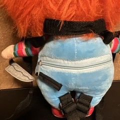 Chucky Doll Plush Backpack Good Guys Horror By Bioworld. 100% Polyester 17+