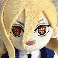 20cm Chainsaw Man Power Plush Doll Stuffed Toy Cosplay Plushie Pillow Gift