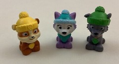 Paw Patrol Artic Winter Snow Rescue Pups Mini 2″ PVC Figures 8pc Lot Chickaletta