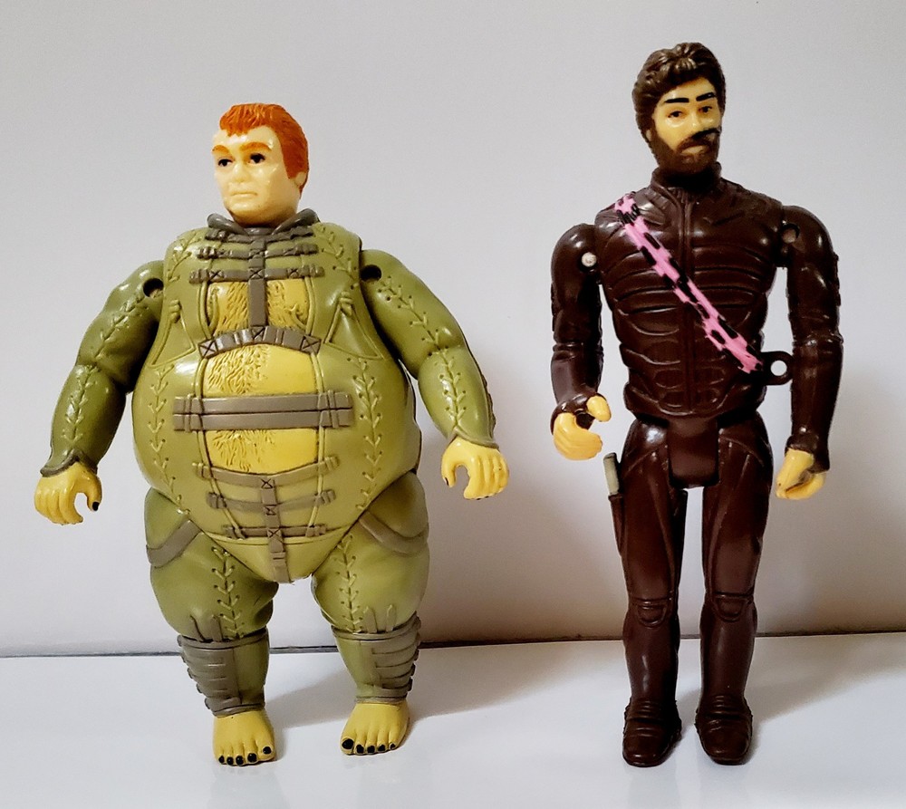 2 1984 LJN Original Vintage DUNE Action Figures Baron Harkonnen Stilger NOS