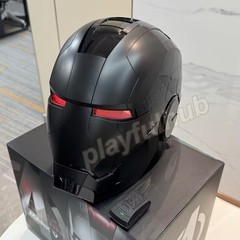 Iron Man Black Mask Cosplay AUTOKING MK5 1:1 Helmet Wearable Voice-control