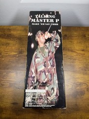 No Limit Toys Talking Master P Figure Make Em Say Uhhh No Hat & Glasses