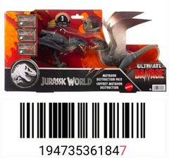Jurassic World Ultimate Damage, MUTADON DESTRUCTION PACK, 4+, Mattel 2025 🆕