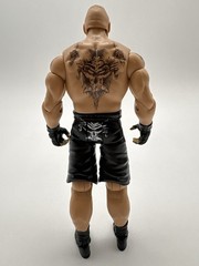 WWE Mattel Elite Brock Lesnar 2012 Action Figure Loose Sword Tattoo Black Shorts