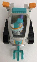 Paw Patrol Everest Arctic Rescue Dog Toy Figure w Snowmobile Husky Spin Master