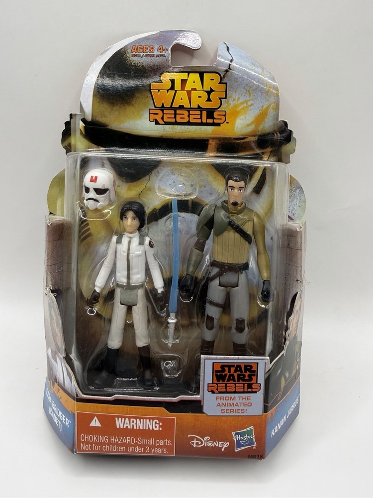 Star Wars Rebels Ezra Bridger Cadet & Kanan Jarrus 3.75″ Figure 2 Pack MS18