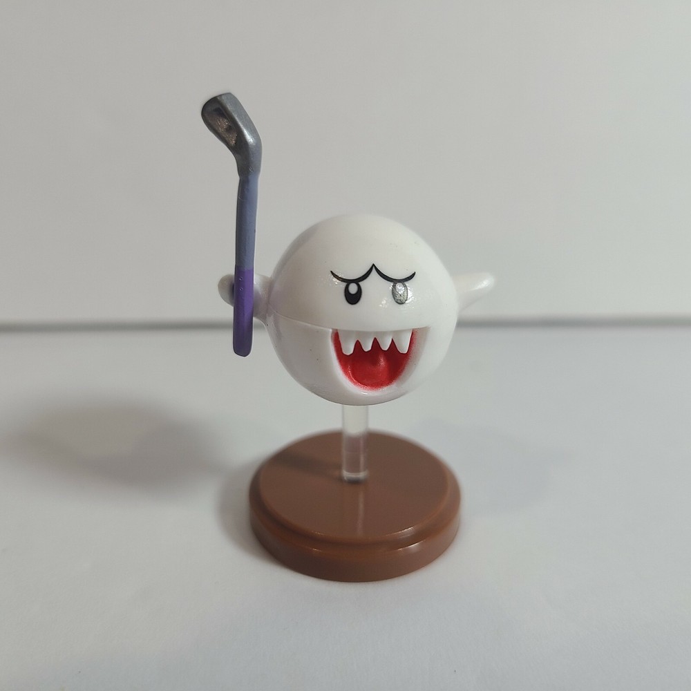 2016 Super Mario Sports 2″ Boo Ghost Golf Golfing Choco Egg Figure Gashapon