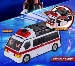 Metal Cardbot W Tachy & Bloodwing Transforming Robot Vehicle Toy Bundle SAMG