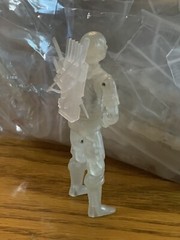 Gi Joe Cobra 1984 Storm Shadow Blue GID Color Variant Rare Limited Run Custom