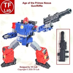 Gun Riffle Transformers Age of the Primes Nexus Prime upgrade kit TF-Lab