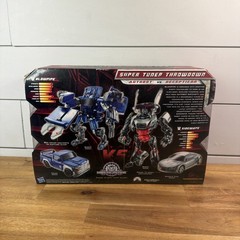 Transformers Revenge of the Fallen Blowpipe Sideways Super Tuner Throwdown NEW