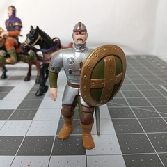 ELC Medieval Horses Jousting Knight Rider Soldier Figurines Fantasy Loose Toys