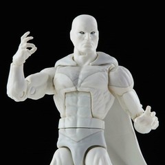 The West Coast Avengers Retro Vision (White) Marvel Legends 6-Inch Cardback Acti
