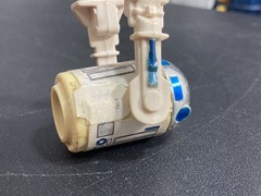 Vintage 1977 Star Wars R2-D2 Action Figure Original First 12 Hong Kong COO