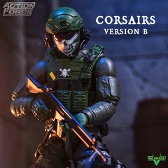 Valaverse The Black Action Force Corsairs Action Figure Version B