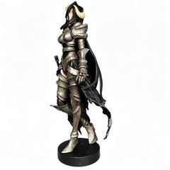 Overlord 24cm King of Undead Albedo Armor Model Figure –Collection Toys Birthday