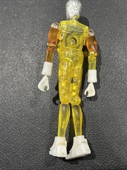 1976 MICRONAUTS Time Traveler Yellow Action Figure 1976 Vintage Complete