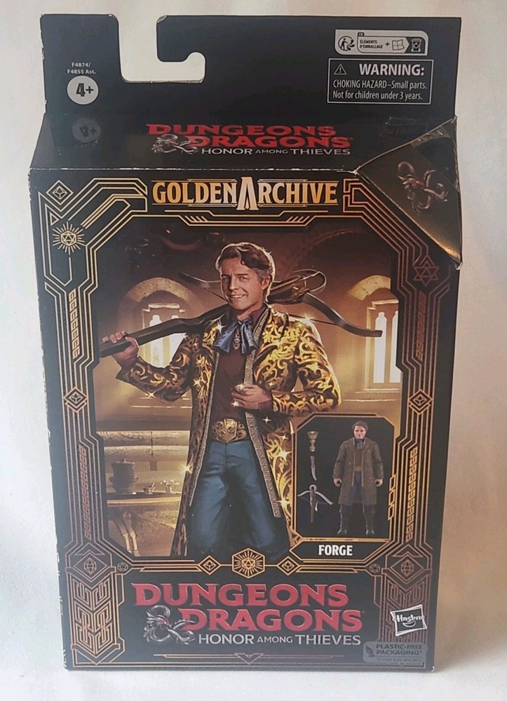 Dungeons & Dragons: Honor Among Thieves – Forge, Golden Archive 6″ Action Figure