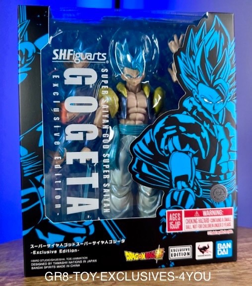 SDCC 2026 TAMASHII NATIONS SHF DRAGON BALL Z SUPER SAIYAN GOD GOGETA PRESALE
