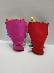 2 pk The Grinch Christmas Plush Bouquet with Removable Plush Max & Cindy Lou Who