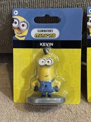Illumination Minions Mini Figures Set of 3 (Kevin, Stuart, Bob) Factory Sealed