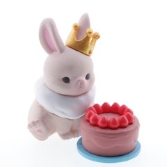 Japanese Blind Box Capsule Cute Animal Birthday Cake Food Gashapon Toy Figure