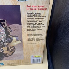 G.I. Joe Fast Attack Cycle Special Forces Special Mission Motorcycle Hasbro 1998