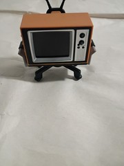 Tiny Tv Classics Jaws Edition Collectible Mini Television with Remote