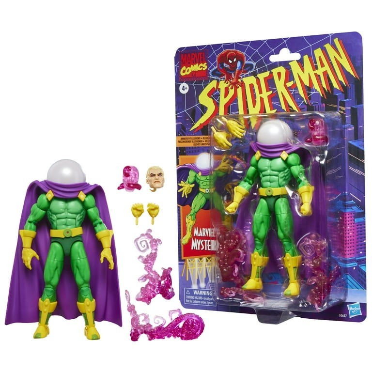 Marvel Legends Series Marvel’s Mysterio Retro Spider-Man Action Figure