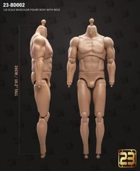 23Toys BD001/2/3/4/5/6 1/6 Male Action Figure Body for 12″ Hot Toy Phicen Head