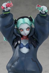 Cyberpunk Edgerunners Figure The Gun Rebecca Anime Figure. 17cm with box