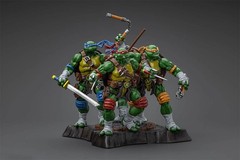 JOYTOY 1/18 Action Figures Turtles TMNT Raphael Michelangelo Leonardo Donatello