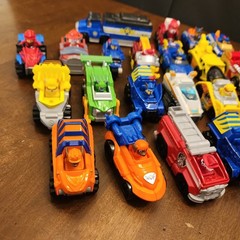 PAW PATROL Car Lot True Metal Die Cast & Skye Marshall Chase Rocky Ryder ATV