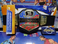 NEW WWE United States Championship Belt 2013 US BELT Mattel Toy NEW IN BOX WWF
