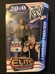 WWE Elite Wrestlemania Undertaker 20-0 Action Figure Toys R US Exclusive, Sealed