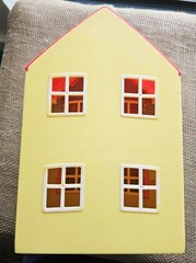 Peppa Pig 24pc Dollhouse Playset W/ Figures, Furniture, Christmas Tree, Unicorn