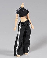 1/12 fashion top wide leg pants for 6″ figure phicen Nota Mezco romankey ❶USA❶