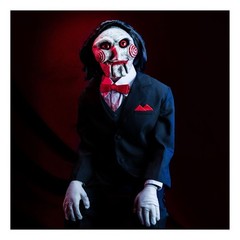 TRICK OR TREAT STUDIOS Saw Billy the Puppet DELUXE 1:1 Life Size Prop Replica