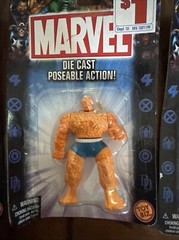 Lot 6 2002 Toy Biz Marvel Die Cast Metal Figures Sealed Action Figures