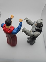 Batman Superman Figures Vintage DC Comics 8” (S16) Moving Head and Arms RARE