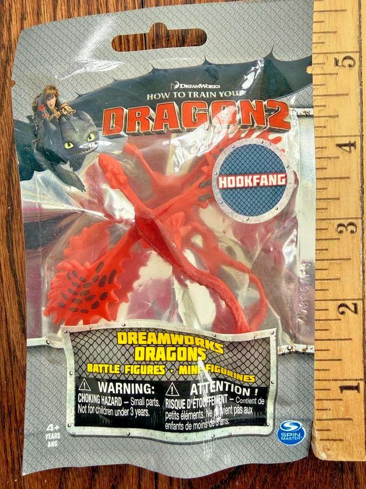 3.5 in Hookfang Orange Dragon Mini-Figure How to Train Your Dragon2 Dreamworks