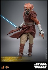 Hot Toys MMS785 Star Wars The Clone Wars Plo Koon 1/6 Scale 12″ Figure In Stock