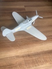 1:18 scale P-39 Airacobra Model Kit-Disassembled and Unpainted