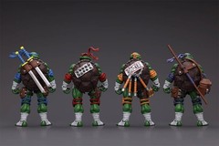 JOYTOY 1/18 TMNT Raphael Michelangelo Donatello Leonardo Anime Action Figures