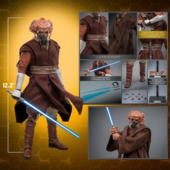 Hot Toys MMS785 Star Wars The Clone Wars Plo Koon 1/6 Scale 12″ Figure In Stock