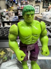 Vintage Rare 1990 Toy Biz Marvel Heroes Incredible Hulk Crushing Arms w/Rock