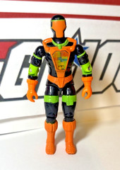 GI Joe Cobra BAT BATS v2 1991 *100% COMPLETE w/File Card, Near Mint!* Vintage